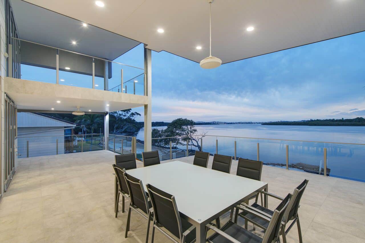 Low Northshore Rear Entertaining — Collins W Collins In Port Macquarie, NSW