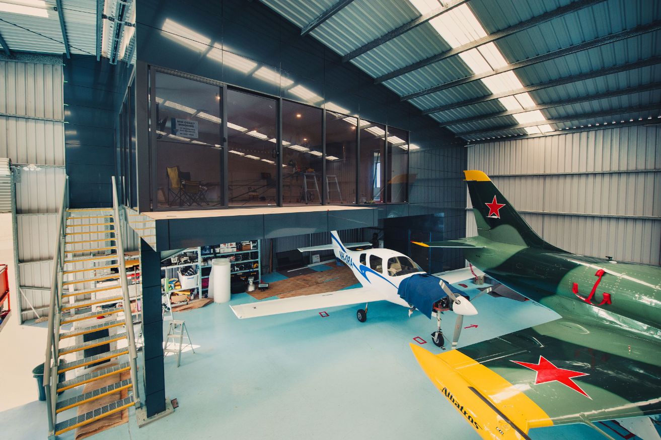 Hangar — Collins W Collins In Port Macquarie, NSW