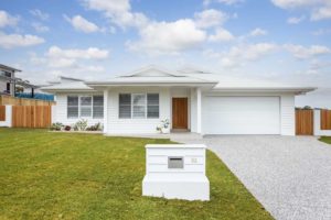 Outside of a White New Home — Collins W Collins In Port Macquarie, NSW